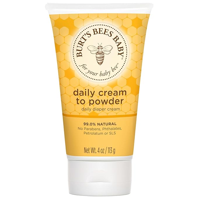Burt's Bees Baby Bee Cream-To-Powder, 4 Ounces (02420)