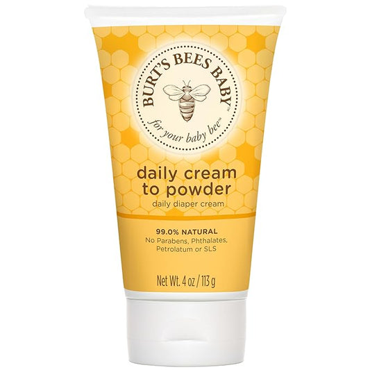 Burt's Bees Baby Bee Cream-To-Powder, 4 Ounces (02420)