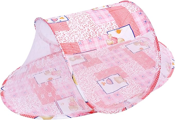 Baby Crib net, Breathable mesh Design Two-Way Zipper Easy Access, Infant Bed net, Cotton Polyester mesh for Safe Sleeping Infants Parents Travel Home use