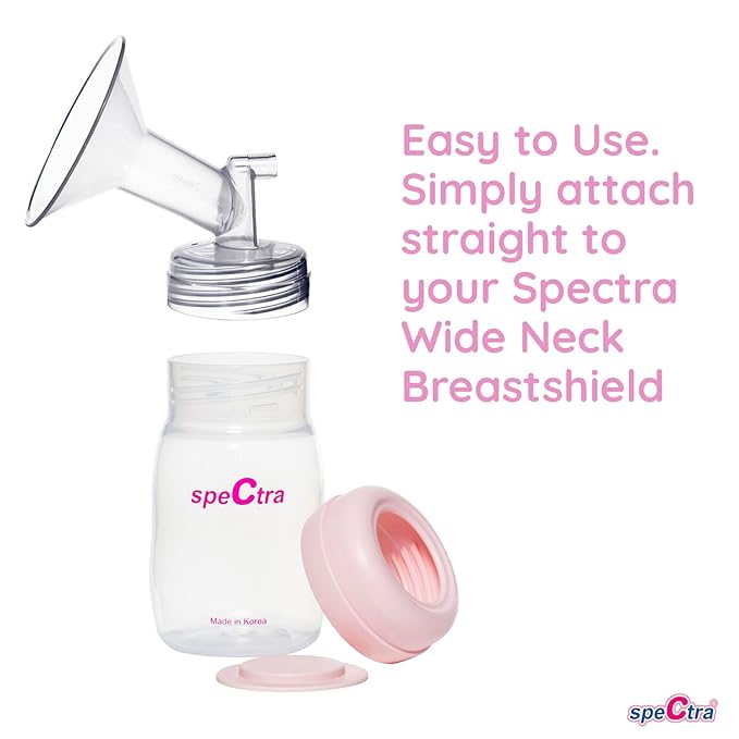 Spectra - S2 Plus Electric Breast Milk Pump Bundle w/ S1 Pump, Bottles, backflow Protectors, tubing, Duckbill Valve, and Flanges 24/28mm