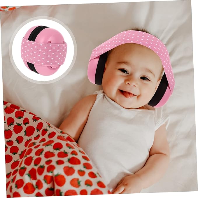 Adjustable Noise Cancelling Ear Muffs for Boy Girl and Newborns Comfortable Ear Protection for Travel and Sleeping Essential Headphones