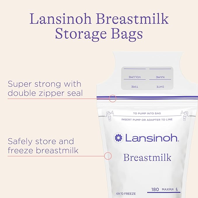 Lansinoh You’ve Got This Breastfeeding Essentials Kit for New Moms, 77-Piece Gift Set with Nursing Pads, Breastmilk Storage Bags, Nipple Cream, Hot & Cold Therapy Packs, and Silicone Breast Pump