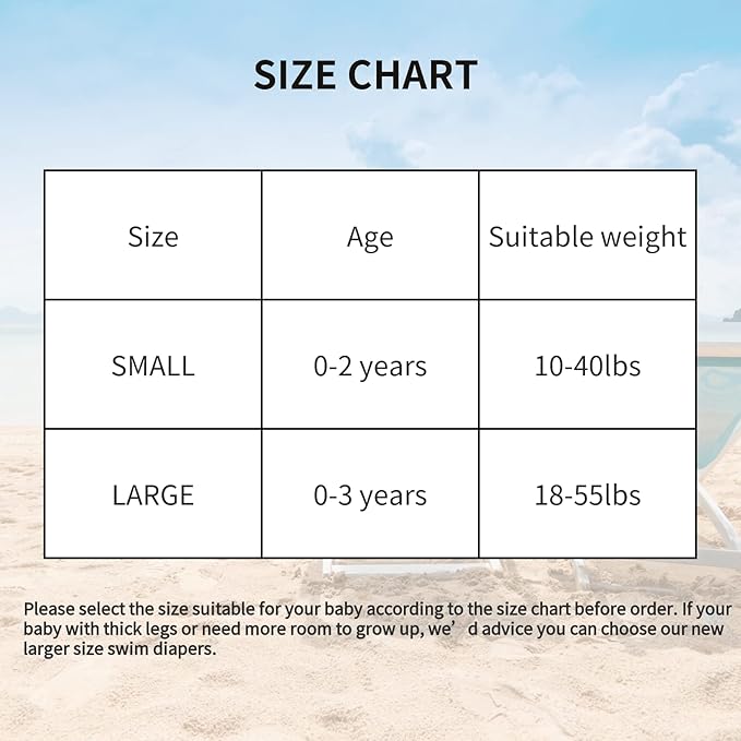 ALVABABY Swim Diaper Large Size Baby Swim Diapers 2pcs Reusable Washable Adjustable for Swimming Lesson Baby Toddler Girls 0-3T Fish Sailboat ZSW09-10-DA