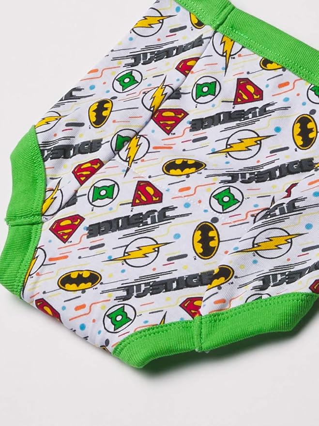 DC Comics Unisex Baby Toddler Potty Training Pants With Superman, Batman & Wonder Woman With Success Chart & Stickers