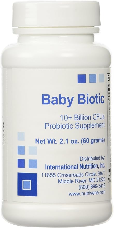Baby Biotics Net Wt. 2.1 oz. (60 grams)