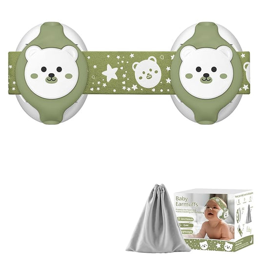 YomauiYee Infant Earmuffs,Baby Headphones Noise Cancelling Infant Ear Protection with Carrying Bag,25dB Baby Travel Essentials for Sleep/Plane/Noisy Event
