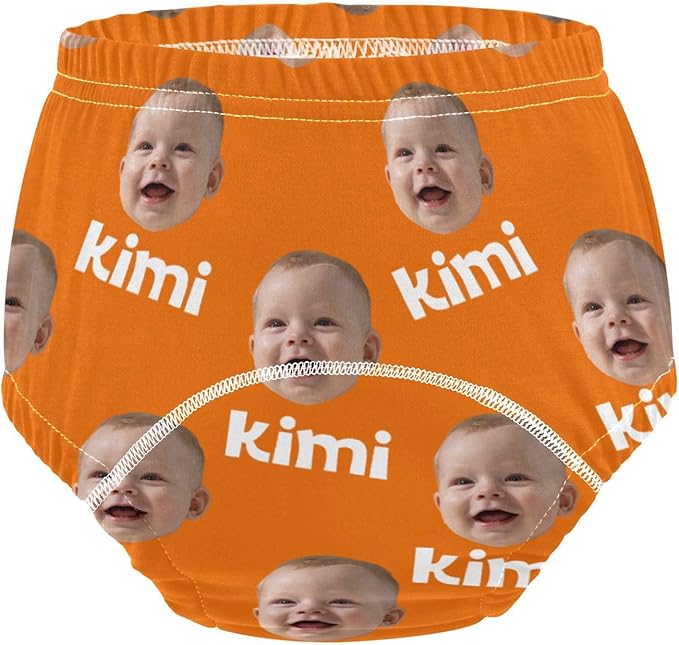 Joko Ivery 1 Halloween Yellow Custom Potty Training Pants Traning Potty Panty Unisex for Girls Boys Toddlers 4T 3Pcs