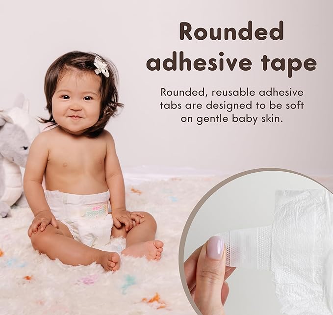 MANEKI Size 2 Diapers, Highly Absorbent Breathable Baby Diapers, Size 2 (9–18 lbs), 66 Count, Hypoallergenic & Fragrance-Free, Day & Night Protection for Sensitive Skin, Packaging May Vary