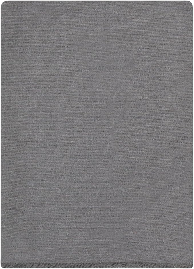 Hudson Baby Unisex Baby Cotton Flannel Burp Cloths Bundle, Farm Friends Grey, One Size