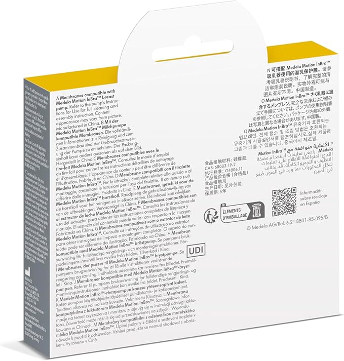 Medela Replacement Membrane, 2-Pack, Designed for Motion InBra Breast Pump