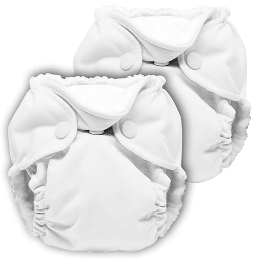 Kanga Care Lil Joey Newborn All in One AIO Cloth Diaper (2pk) Fluff 4-12lbs
