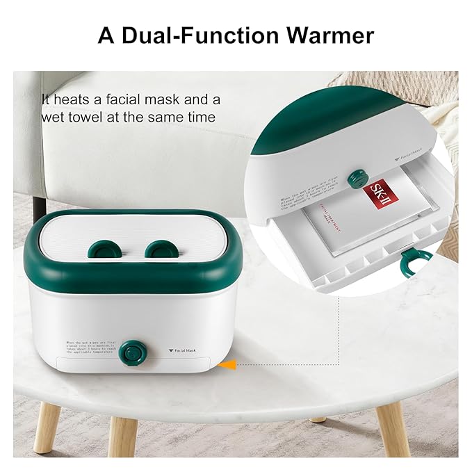 Baby Wipe Warmer, Large Capacity Diaper Wipe Warmer with Night Light, Auto Temperature Control, Keeps Baby Wipes Warm and Moist for Newborn Nighttime Changes