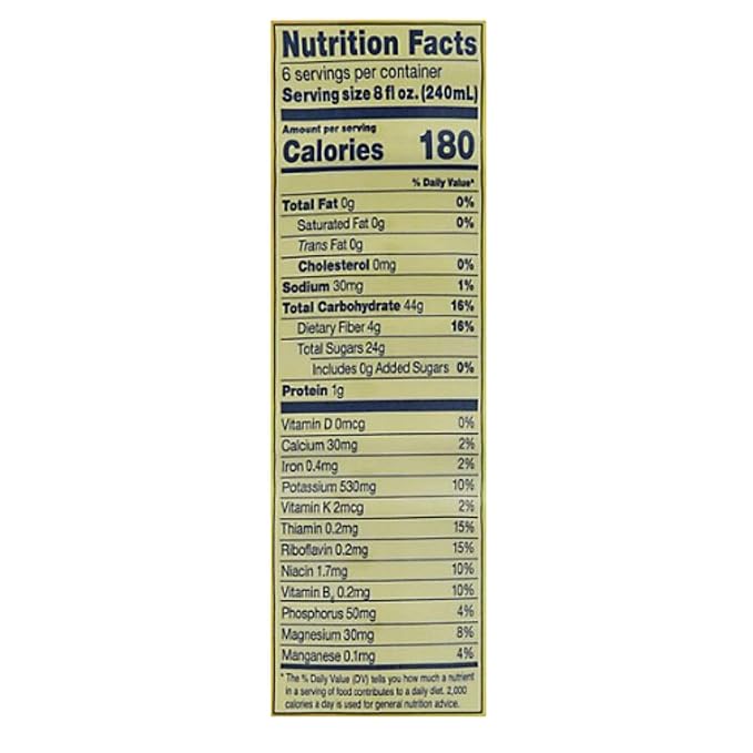 MunchMo Sunsweet Prune Juice 32 Oz - 2 Packs - No Pulp - All Natural 100% Juice, 3 Grams Of Fiber Per Serving, Good Source For Potassium And Vitamins