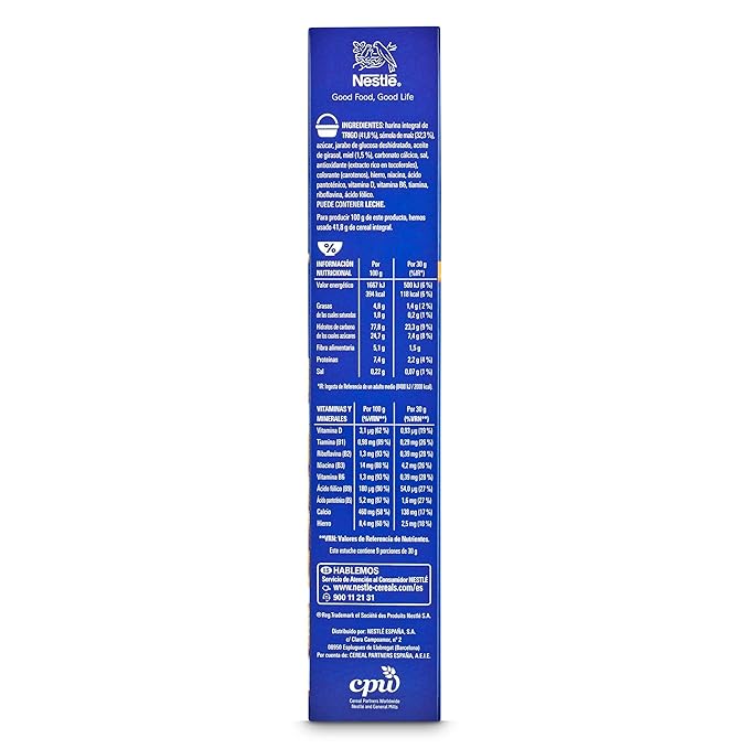 Nestle - Estrellitas Portuguese Children's Whole Grain Cereal with Honey Stars 270 g - Product of Portugal