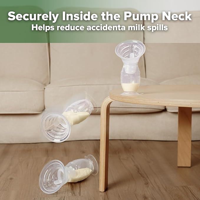 haakaa Silicone SpillGUARD Insert - Patent-Pending Design Breast Pump Stopper for Saving Precious Breastmilk from Spilling & Wasting, Compatible with All Generations of haakaa Pumps