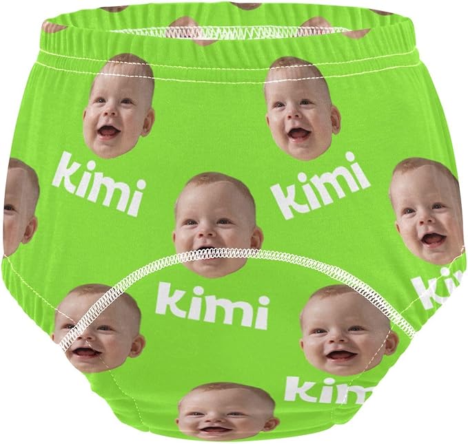 Joko Ivery 1 Fluorescent Green Custom Potty Training Pants Soft Traning Potty Panty for Girls Boys Toddlers 5T 3Pcs