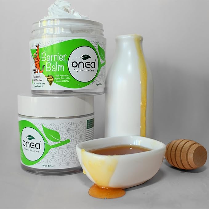 ONEA Baby Barrier Balm - Gentle Diaper Rash Cream with Grapeseed, Coconut and Jojoba oil - Soothing Diaper Cream for Sensitive Skin