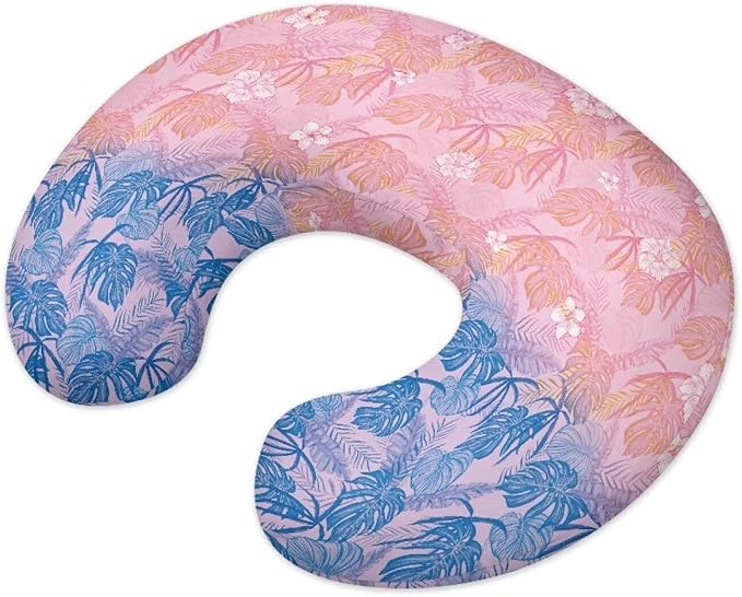 Leaf Nursing Pillow Case for Newborn Support for Breastfeeding,Bottle Feeding & Bonding Feeding Pillow Cover Soft and Cozy Breastfeeding Pillow Slipcover Cover Only