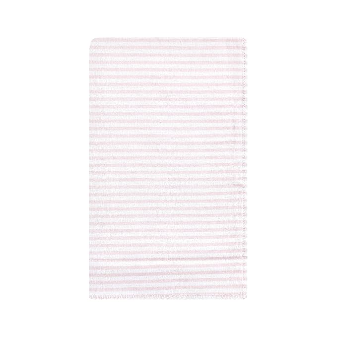 Hudson Baby Unisex Baby Cotton Flannel Burp Cloths, Citrus Orange, One Size