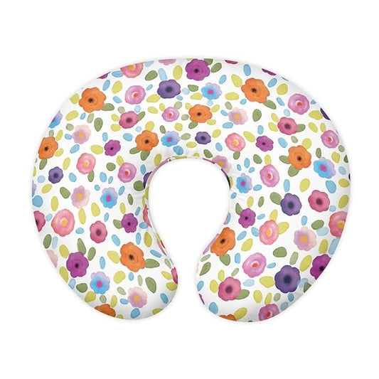 Nursing Pillow Cover Slipcover Colorful Floral Soft Maternity Breastfeeding Newborn Infant Feeding Cushion Cover Breathable Breastfeeding Cover