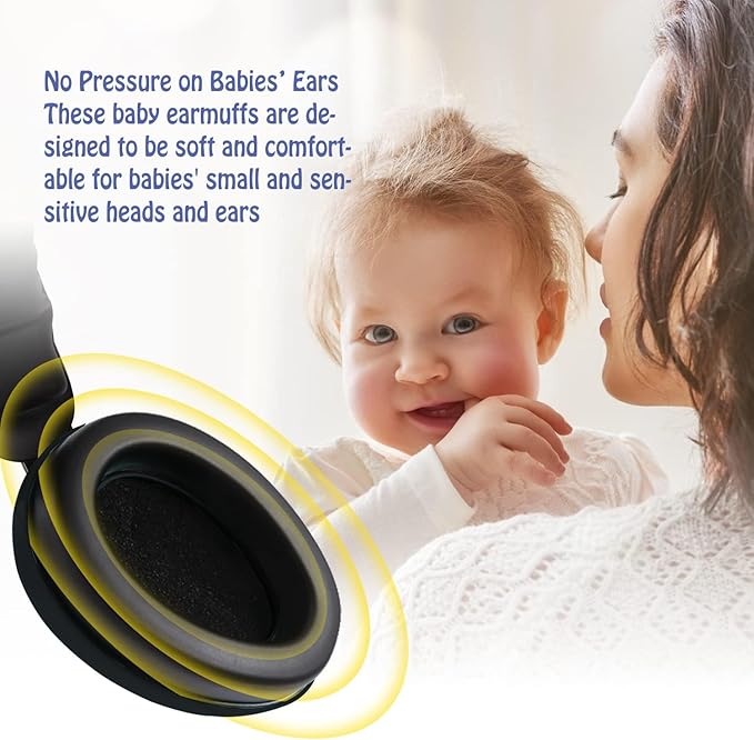 Baby Ear Protection Noise Cancelling Earmuffs Infant HeadPhones for Babies for 3 Months to 3 Years