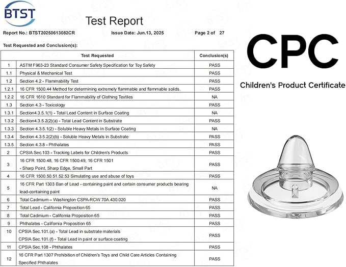 Sippy Spout Nipples for Dr. Brown's Wide-Neck Bottles & Sippy Spout Bottles,Leak-Proof Replacement Silicone Bottle Spouts Nipple BPA-Free, 6m+, 2 Count