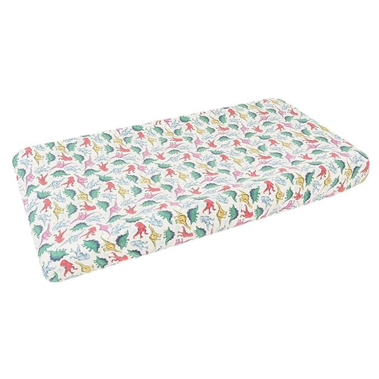 Copper Pearl Premium Knit Changing Pad Cover : Soft, Stylish, and Universal Fit for All Standard Diaper Changing Pads, Trendy Design Changing Pad Covers, Dinosaurs of Jurassic Park
