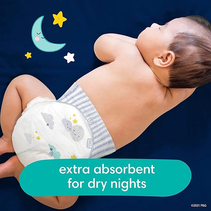 Pampers Disposable Diapers Size 4, Swaddlers 150 Count + Overnight (58 Count)