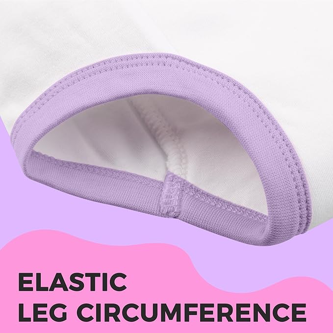 BIG ELEPHANT Potty Training Underwear, 100% Cotton Absorbent Unisex Toddler Pee Pants for Boys Girls
