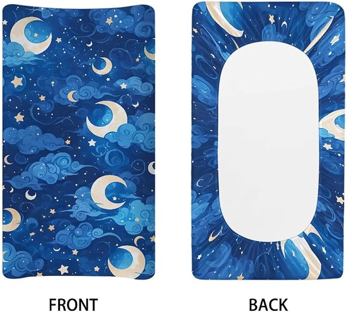 Changing Pad Covers for Boys Girls Carddle Sheet Set for Baby Boys Girls Breathable & Washable Cover