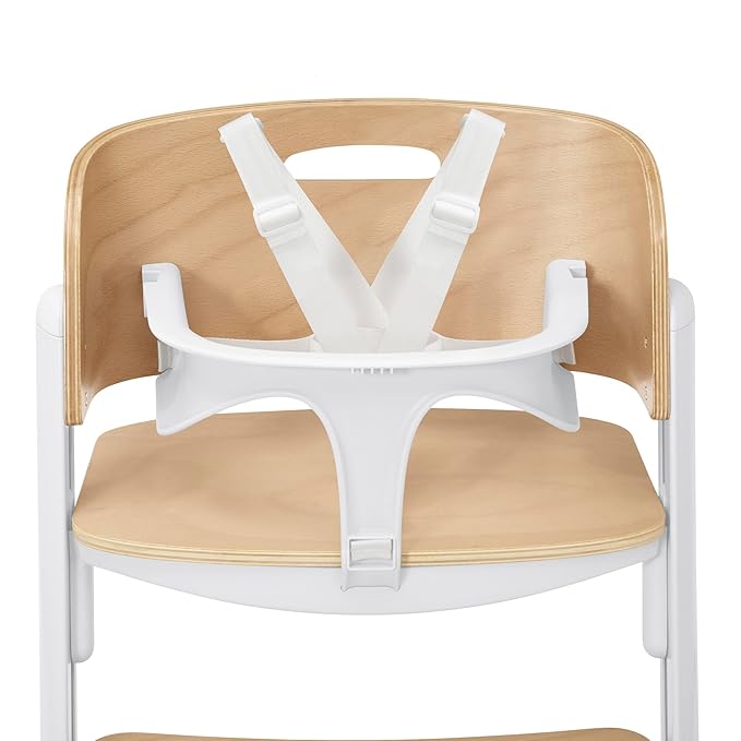 Delta Children Versa Adjustable 3-in-1 High Chair for Babies & Toddlers - 3 Growing Stages from Infant to Adult Seating - Greenguard Gold Certified, White