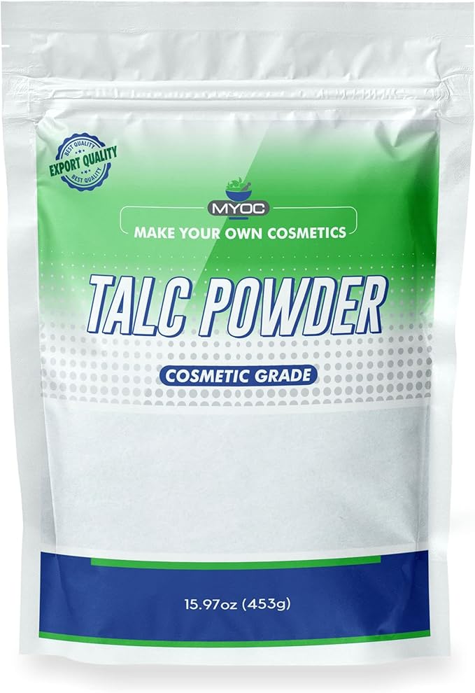 Talc Powder – Cosmetic Grade – 453 g / 15.97 oz – Mineral Powder for Skincare, Body Care & Cosmetic Formulations