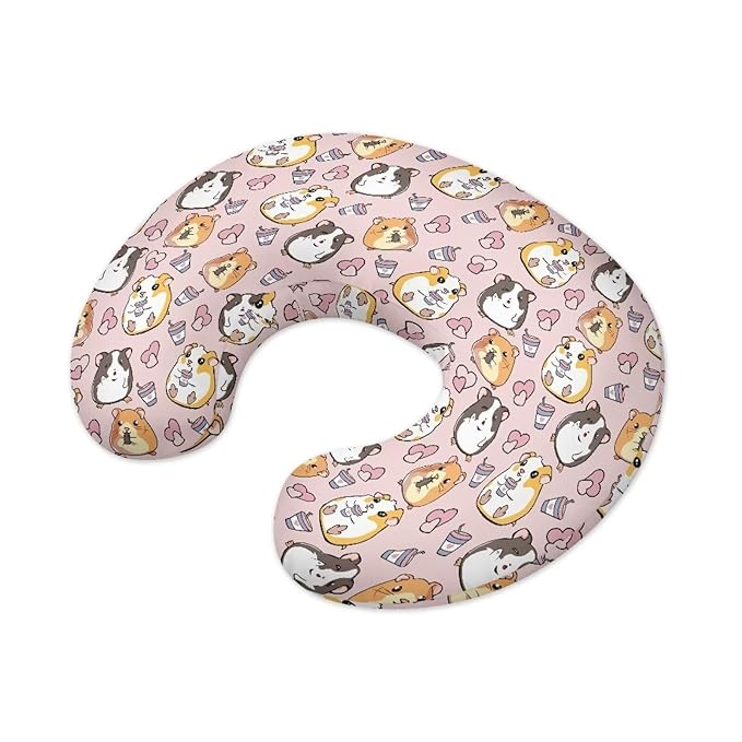 Nursing Pillow Cover Guinea Pig Quick-Dry Fabric Fits The Original Support Pillow for Breastfeeding and Bottle Feeding Guinea Pig Nursing Pillow Cover