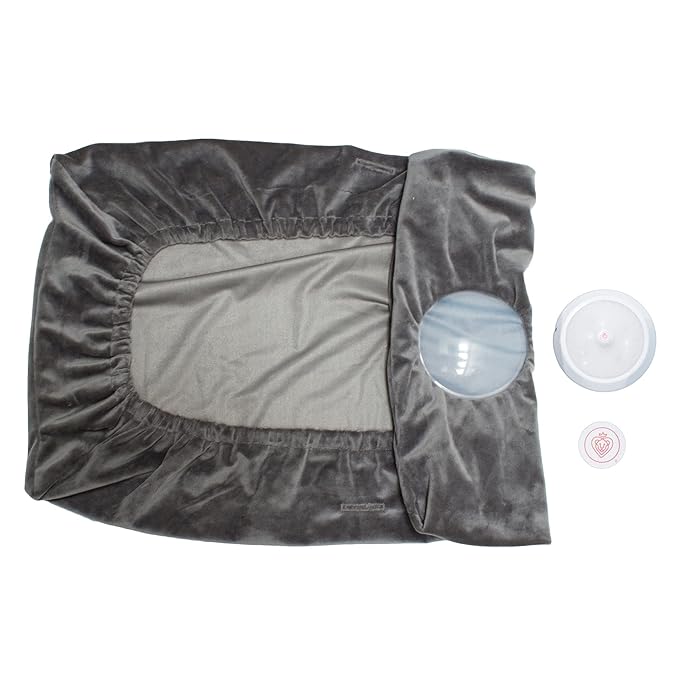 Prince Lionheart IllumiPAD Changing Pad Conversion Kit, Grey