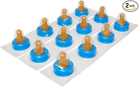 Enfamil Standard-Flow Soft Nipple, Latex Free, Ready to Use, 24 Count (Pack of 2)