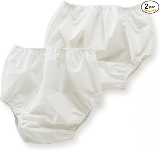 Gerber Baby 2-Pack Waterproof Pant, Solid White, 2T