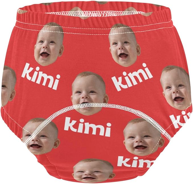 Joko Ivery 1 Red Custom Potty Training Pants Soft Traning Potty Panty for Girls Toddlers Boys 2T 3Pcs