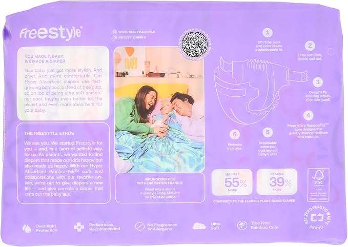 Freestyle Diapers Size 3 Freestyle Diaper, 28 CT
