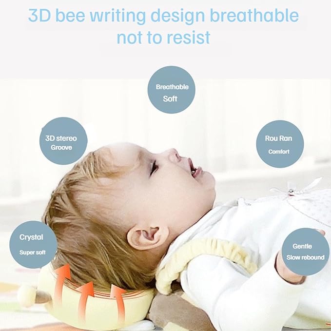 Baby Walker Head Protector BackpackToddler Adjustable Baby Head Protection Backpack (Style E)