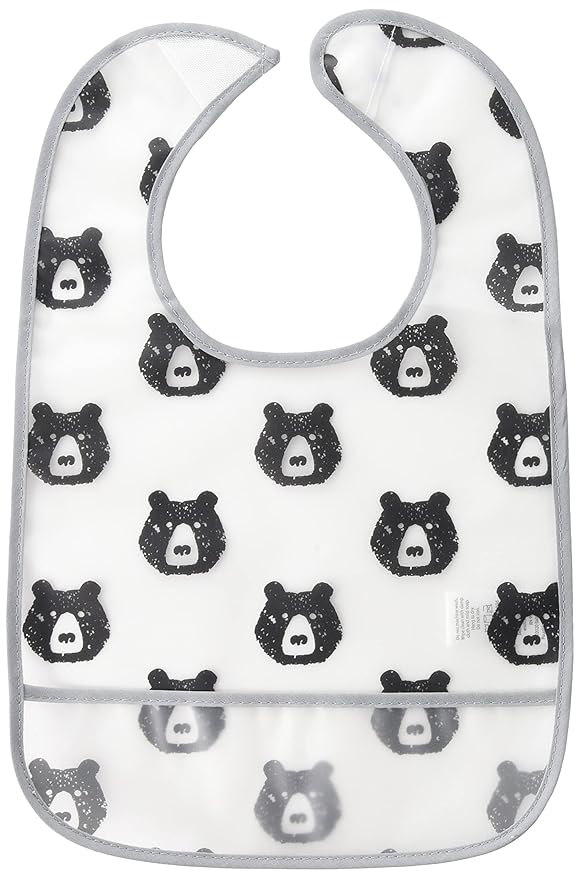 Yoga Sprout Waterproof Bibs, 5 Pack, Bear Hugs