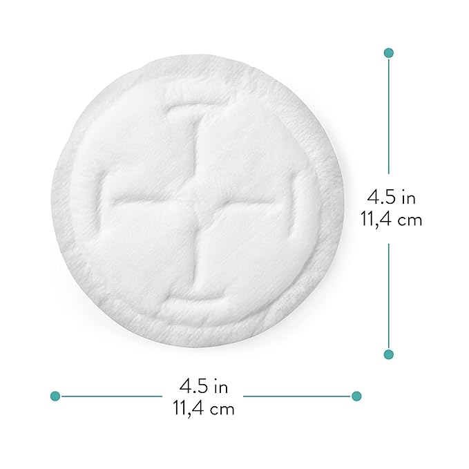 Evenflo Feeding Disposable Breast Pads for Nursing Women, Breathable and High Absorbency, White, 60 Count