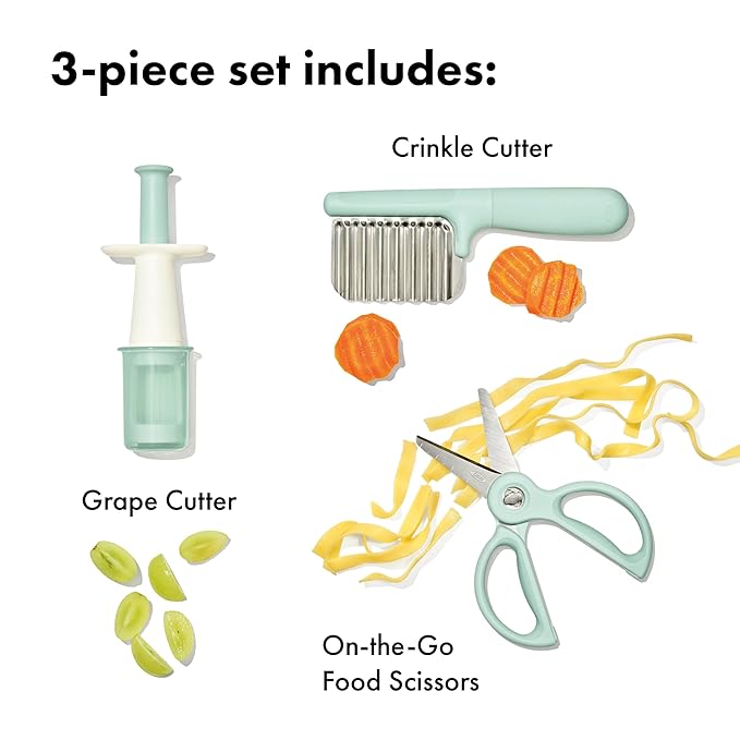 OXO Tot Cut & Prep Set, Baby Eating Essentials
