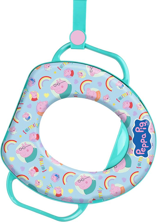 Peppa Pig Soft Potty Training Toilet Seat, Baby Potty Training, Safe, Easy to Clean