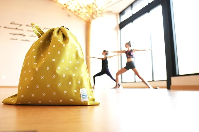The Sweat Mate: Wet Bag for Anything Stinky, Sweaty, Soggy, Soiled, or Soaked. Washable and Reusable! (Eggplant, Large 16"x18")