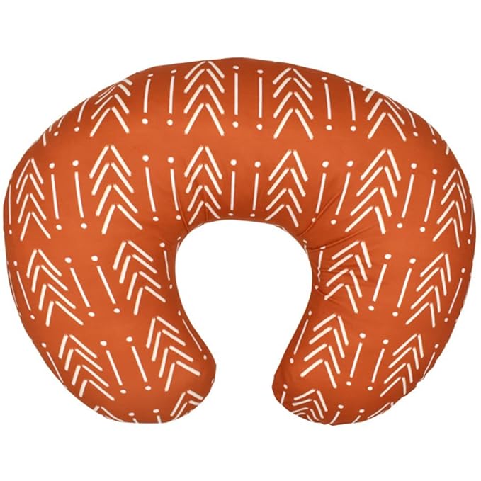 Baby Nursing Pillow Cover, Woodland Breastfeeding Pillow Slipcover, 2PACK, Nursing Pillow Case for Newborn, Soft Fabric Fits Snug On Infant, Washable and Breathable, Animals Deer Rabbit