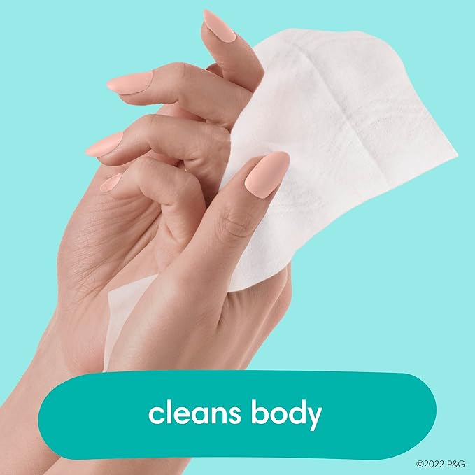 Pampers Multi-Use Wet Wipes, 1X Pop-Top, Hypoallergenic and Dermatologist-Tested Baby Wipes, Fragrance Free, 56 Count