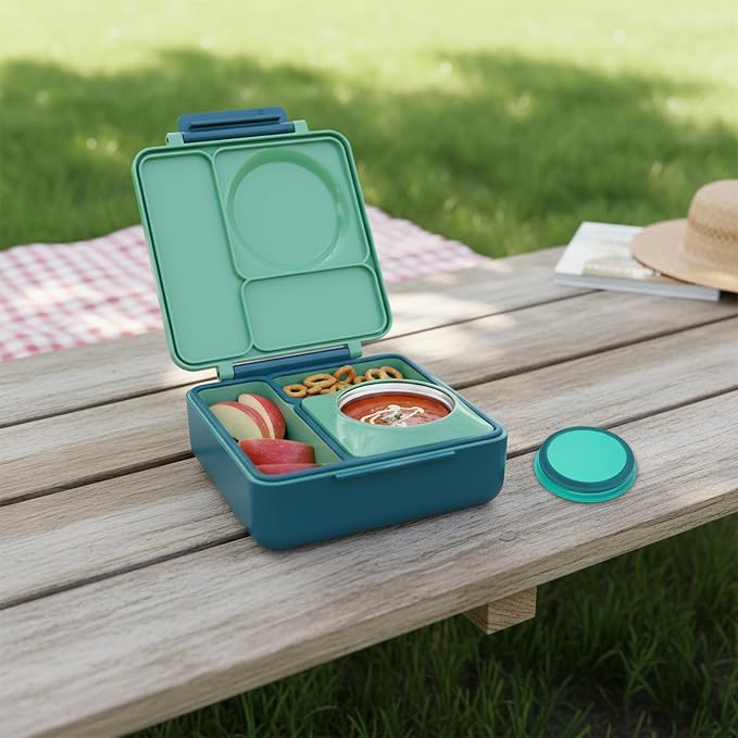 6 Pack Replacement Seal Gaskets Compatible with OmieBox Bento Box Lid, Silicone Lid Seal Gasket for OmieBox, Leak-Proof Seal Ring Accessory, Keep Freshness, BPA-Free Kids Lunch Box Replacement Parts