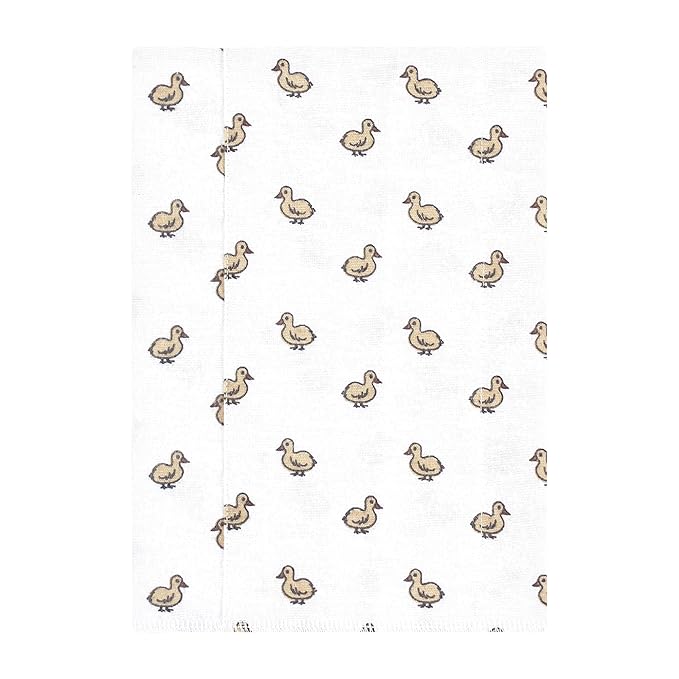 Hudson Baby Unisex Baby Flannel Burp Cloth 7pk, Farm World, One Size