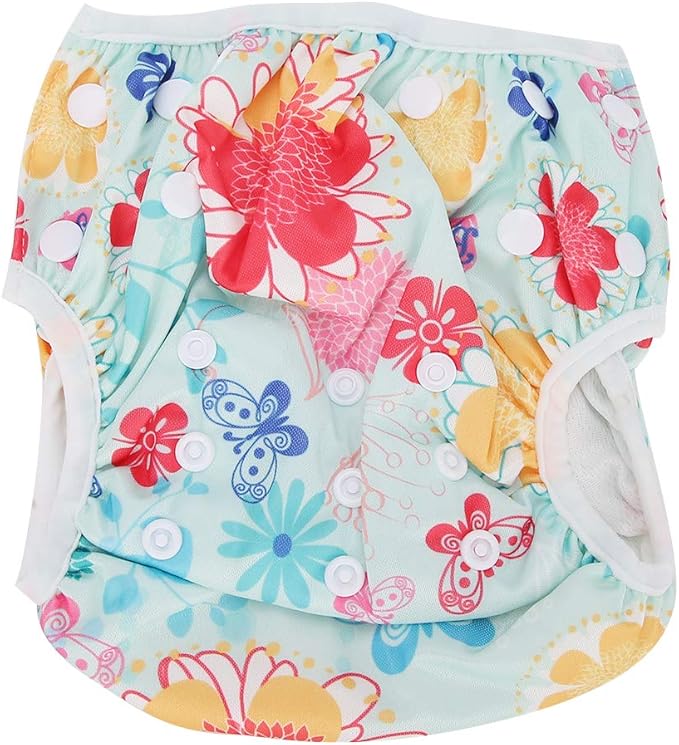 Unisex Baby Swimming Diaper, Washable Reusable Leakproof Baby Diaper (D25)