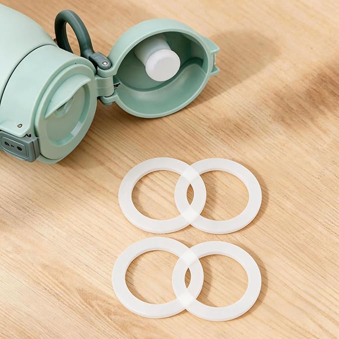 Bottle Warmer Replacement Parts for Momcozy, 4 Pack Seal Rings BPA-Free Silicone Bottle Warmer Gasket Compatible with Momcozy 17oz/500ml Portable Bottle Warmer